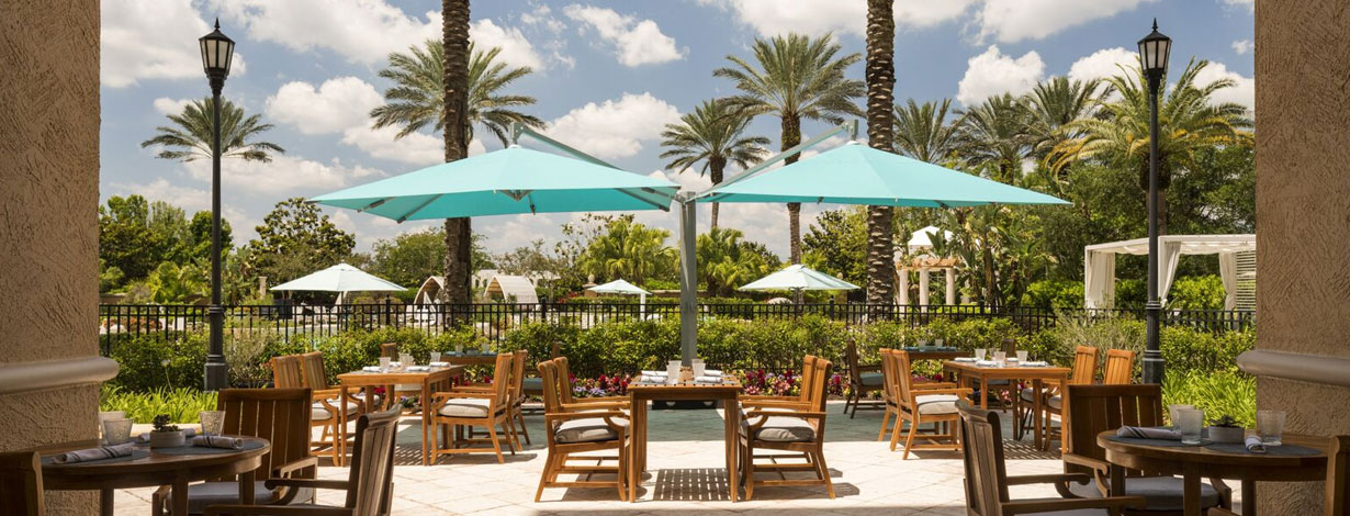 Vitale Spa Cafe at Grande Lakes Orlando resort, Florida