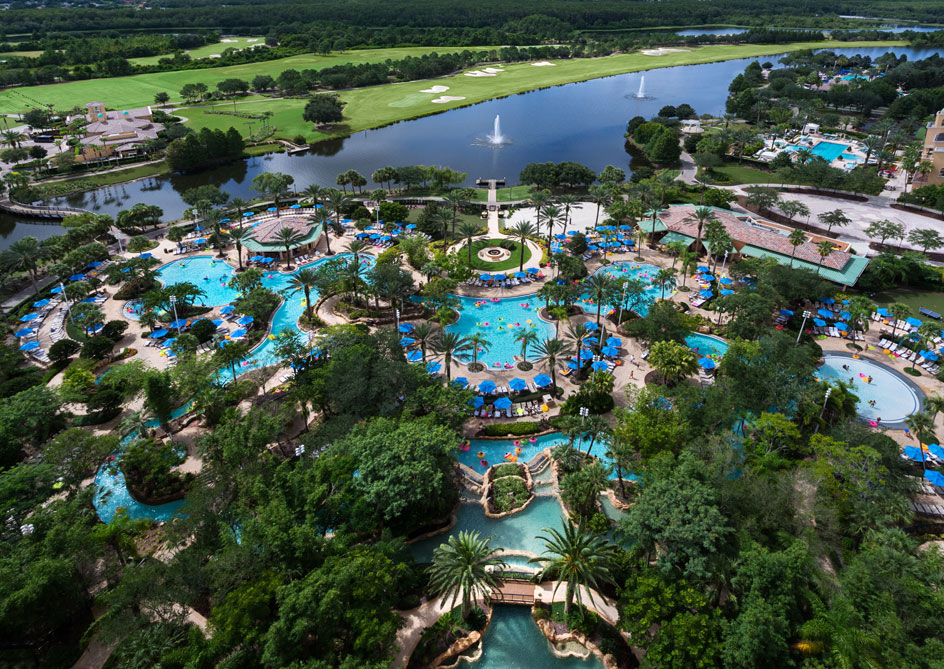 JW Marriott Lakefront Rooms at Grande Lakes Orlando resort, Florida