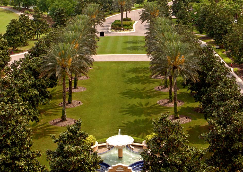 Deluxe Garden View room at Grande Lakes Orlando resort, Florida