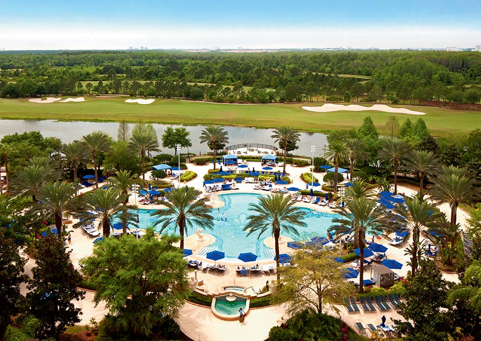 Lakefront Room at Grande Lakes Orlando resort, Florida