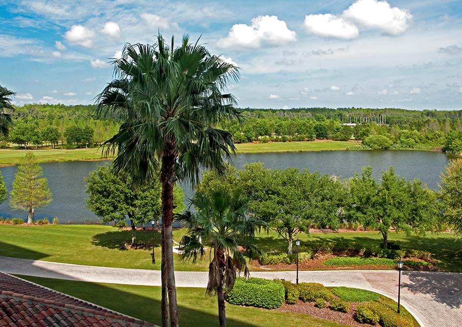 Lake View room at Grande Lakes Orlando resort, Florida